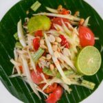 Salade de papaye verte